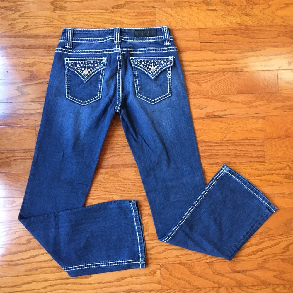 Vigoss sz 5/6 womans boot cut jeans.